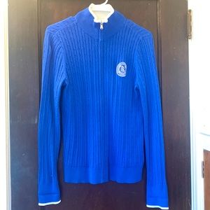 Cobalt blue Ralph Lauren zip up